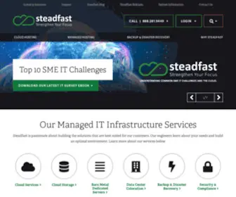 Steadfastnet.com(Cloud Hosting) Screenshot