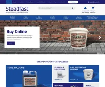 Steadfastspl.com(Specialist Building Restoration & Repair Products) Screenshot