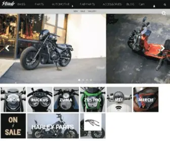 Steadygarage.com(Honda Ruckus) Screenshot