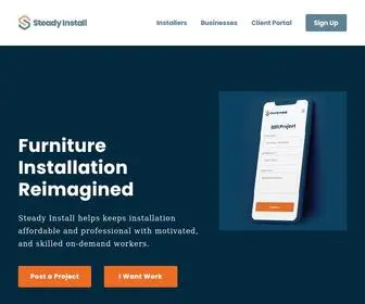 Steadyinstall.com(Steady Install) Screenshot