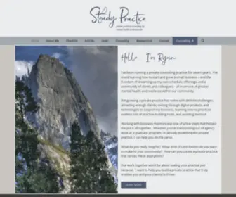 Steadypractice.co(Start and grow a private practice) Screenshot