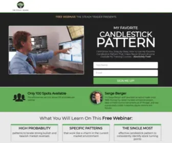 Steadytradersecrets.com(Serge Berger Candlestick Pattern Webinar) Screenshot