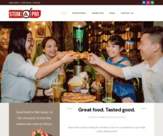Steakandpan.com(The best place to go) Screenshot