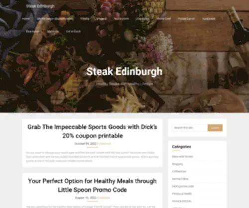 Steakedinburgh.com(Steak Edinburgh) Screenshot