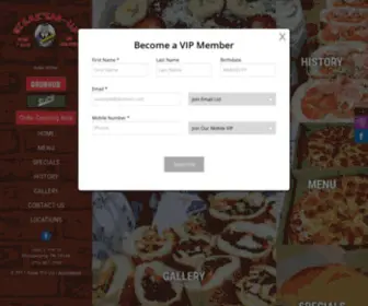 Steakemup.com(Steak Em Up (Philadelphia)) Screenshot