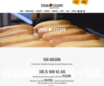 Steakescape.com(Steak Escape) Screenshot