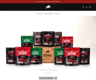 Steakos.com(Steakos Company) Screenshot
