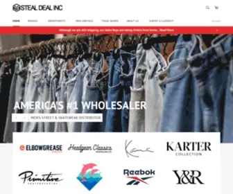 Stealdeal.com(Wholesale Clothing Distributor) Screenshot