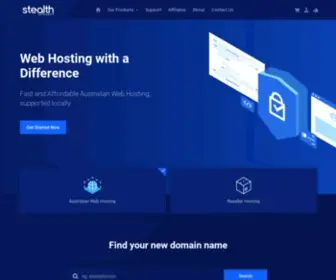 Stealth.net.au(Stealth Internet) Screenshot