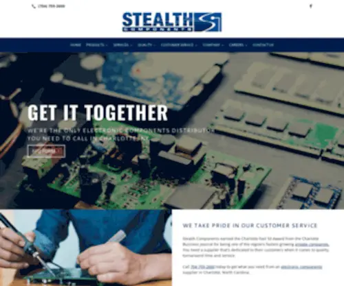 Stealthcomponents.com(Stealth Components) Screenshot