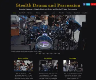 Stealthdrums.com(Stealthdrums) Screenshot