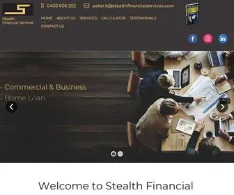 Stealthfinancialservices.com(Stealth Financials Services Pty Ltd) Screenshot