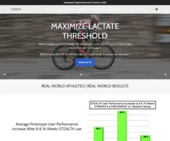 Stealthtrainer.co(MAXIMUS Is a revolutionary health & wellness training device) Screenshot