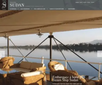 Steam-Ship-Sudan.com(En_Croisiere sur le Nil en Egypte à bord du Steam Ship Sudan) Screenshot