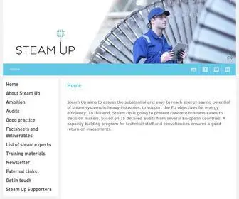 Steam-UP.eu(Steam Up aims to assess the substantial and easy to reach energy) Screenshot