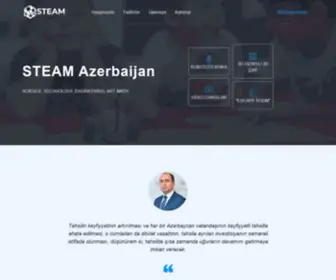 Steam.edu.az(Ana səhifə) Screenshot