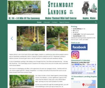 Steamboatlandingminigolf.com(Steamboatlandingminigolf) Screenshot