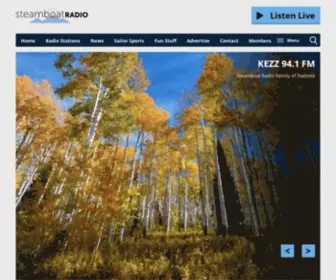 Steamboatradio.com(Steamboat Radio) Screenshot