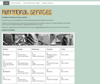 Steamboatschoolfood.com(Nutritional Services at Steamboat Springs School District) Screenshot