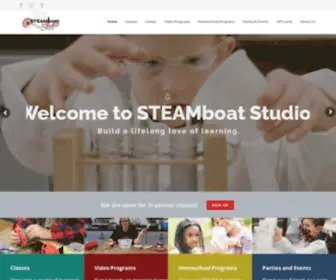 Steamboatstudio.com(スタードメイン　サーバーデフォルトページ) Screenshot