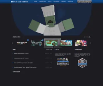 Steamcardexchange.net(Steam Card Exchange) Screenshot