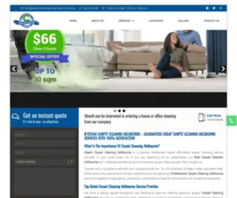 Steamcarpetcleaningmelbourne.net.au(Cheap Carpet Cleaner Melbourne) Screenshot