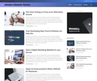 Steamcleanerfocus.com(Steam cleaner focus) Screenshot