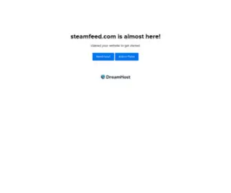 Steamfeed.com(Steamfeed) Screenshot