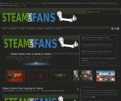 SteamGamefans.com(Steam Game Fans) Screenshot