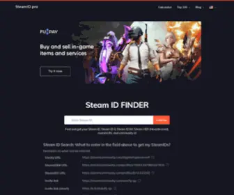 Steamid.pro(Steam ID Pro) Screenshot