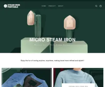 Steamironportable.com(Steam Iron Portable) Screenshot