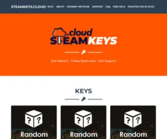 Steamkeys.cloud(Fast & Reliable Key Store) Screenshot