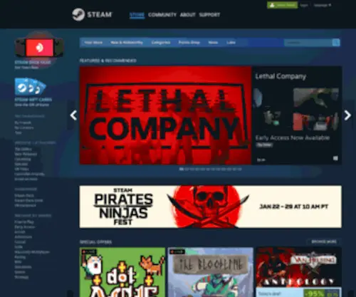 Steampowered.com(Steam) Screenshot