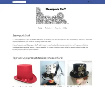 Steampunkstuff.com(Steampunk Stuff Store) Screenshot