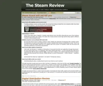 Steamreview.org(Games) Screenshot