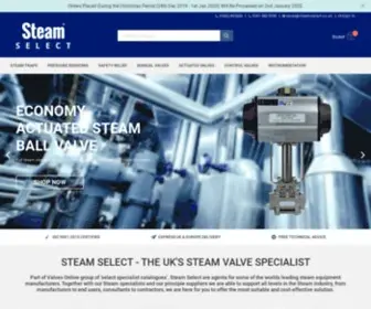 Steamselect.co.uk(Steam Select) Screenshot