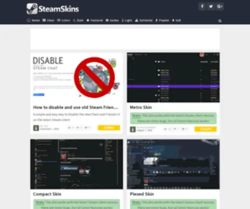 Steamskins.org(Steam Skins) Screenshot