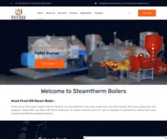 Steamthermboilers.com(Steamtherm Boilers) Screenshot