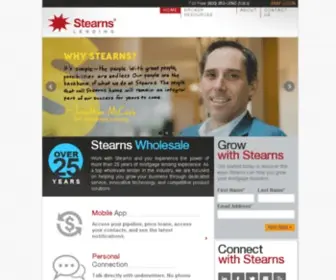 Stearnswholesale.com(Stearns Wholesale) Screenshot