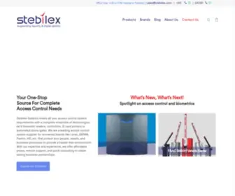 Stebilex.com(Access Control Systems) Screenshot