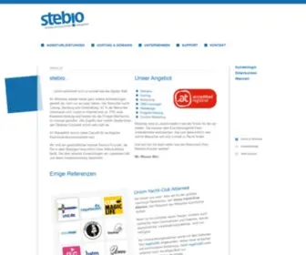 Stebio.at(Webagentur und Online Prozessabbildung) Screenshot