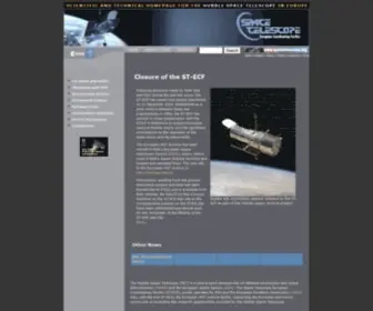 Stecf.org(Space Telescope) Screenshot