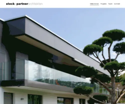 Steck-Partner.ch(Partner Architekten) Screenshot