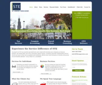 Stecorporation.com(Chicago CPA) Screenshot