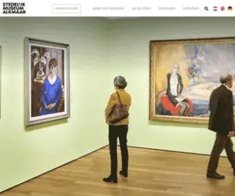 Stedelijkmuseumalkmaar.nl(Stedelijk Museum Alkmaar) Screenshot