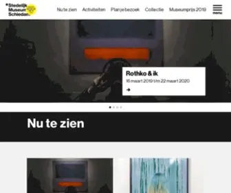 Stedelijkmuseumschiedam.nl(Stedelijk Museum Schiedam) Screenshot