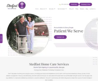 Stedfasthomecare.com(Stedfast Home Care Services) Screenshot