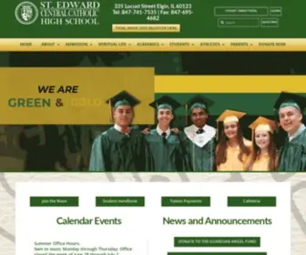 Stedhs.org(St. Edward Central Catholic High School) Screenshot