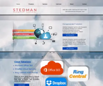 Stedmancomputer.com(Stedman Computer Systems) Screenshot