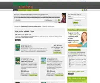 Stedmansonline.com(Stedman's Online) Screenshot